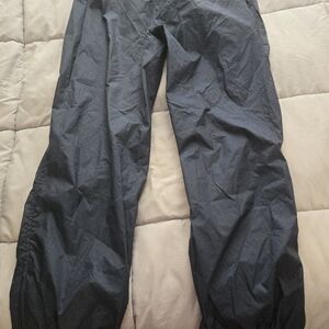Men's Navy Blue Windproof Nylon Pants